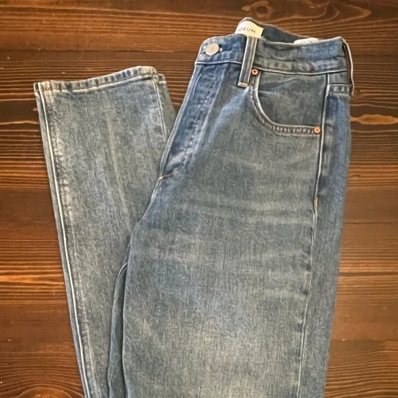 Denim Forum High Rise Light Blue Jeans - Picture 1 of 1